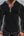 Men's Long Sleeve Waffle Button Hoodie T-shirt Top