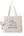 Portable Canvas Print Handbag for Outings with Pets