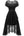 Wedtrend Black Funeral Dress for Women Midi Length Cocktail Dress Flutter Sleeve Wedding Guest Dress 2023 Formal Dress for Teens WT0303Black2XL