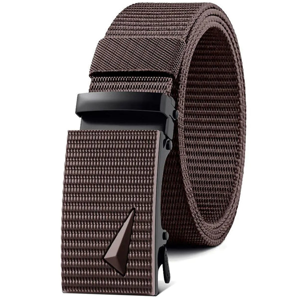 Men's Nylon Automatic Buckle Canvas Belt - New Trend