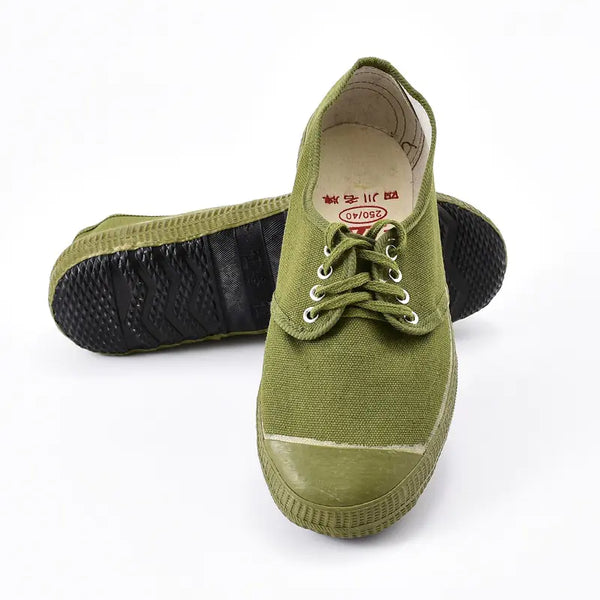Men's Classic Canvas Work Shoes - Slip-Resistant & Breathable