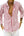 Polo Collar Striped Loose Men's Shirt – Multi-Color