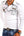 Men's Long Sleeve Polo Shirt with Printed Lapel Design
