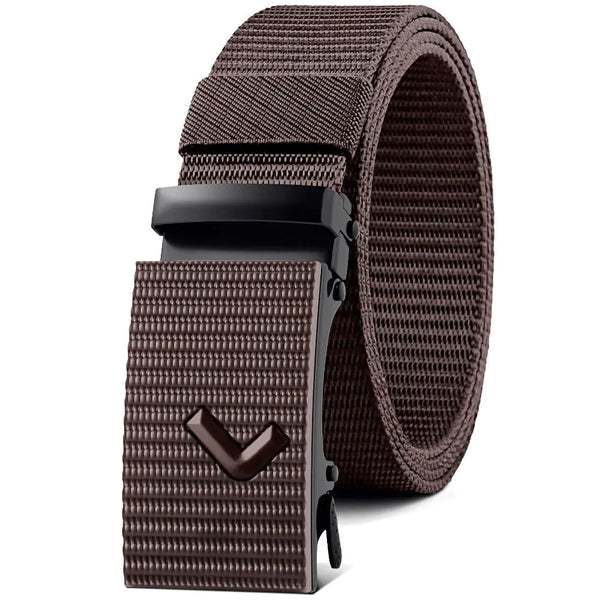 Men's Nylon Automatic Buckle Canvas Belt - New Trend