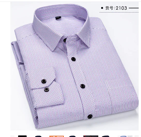 Custom Men's Dress Shirts with Logo Embroidery