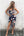 Floral Dress, Spaghetti Strap Women's Dress