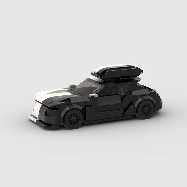 RS6 Race Car Model MOC Compatible with LEGO Building Blocks