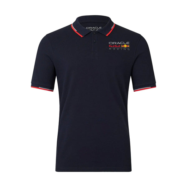 Red Bull Racing F1 Unisex Core Color Logo Polo (US Alpha XX-Large Regular Regular Blue)