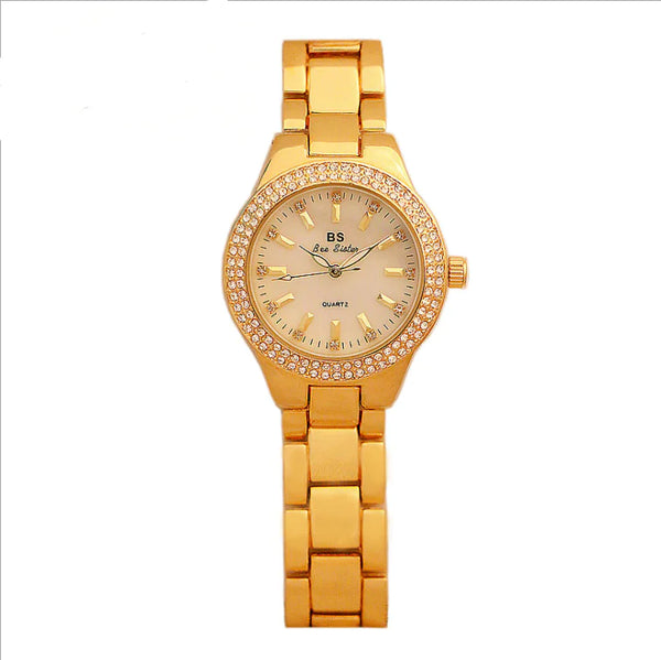 Diamond-Studded Women's Watch