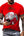 Christmas Print Casual Men's Polyester T-Shirt