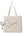 Portable Canvas Print Handbag for Outings with Pets