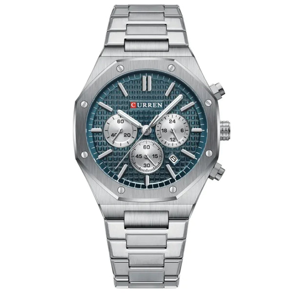 Men's Octagonal Quartz Watch