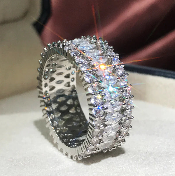 Fashionable Zirconia Ring for Women - Export Jewelry