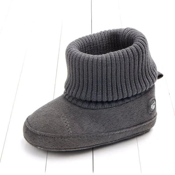 Three-Color Fashion Baby Boots for Children