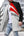 Men's Woolen Coat with 3D Digital Print and Lapels
