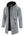 Urban Ease Men's Hooded Cardigan