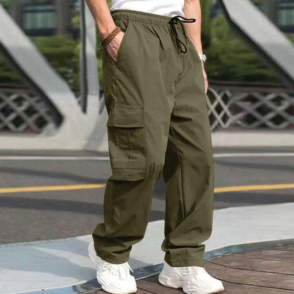 Men's Summer Casual Loose Straight Pants (Youth)