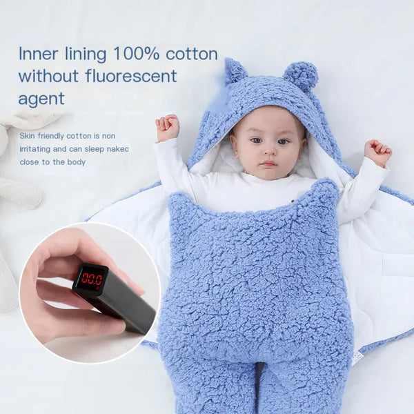 Big Baby Swaddling Clothes to Prevent Startle Reflex
