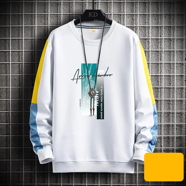 Men's Casual Autumn Winter Hoodie Long Sleeve T-Shirt