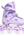 LIRENGUI line Skates for Girls Kids Inline Skates with All Lighting Wheels Adjustable Inline Skates for Girls Macaroon Purple (Large)