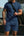 Men's Short Sleeve Shorts Casual Suit Summer Waffle Solid Color Casual Loose Lapels T-shirt Suit Men
