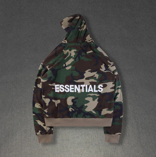 FOG Essentials Hoodie and Letter Print Apparel Set