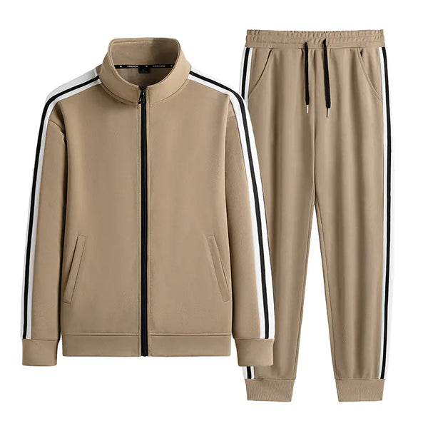 Fashion Cardigan Sweater and Sportswear Set