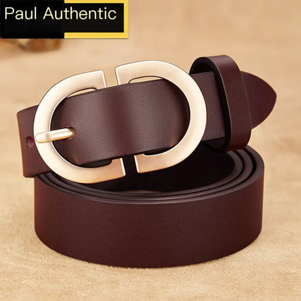 Genuine Leather Women's Belt for Skirts and Jeans