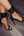 Snake Print Strappy High Heel Sandals
