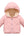 LAVIQK 1-7 Years Baby Boys Girls Toddlers Winter Coats Puffer Jacket with Removable Fur Hooded Down Snow Jacket Warm Fleece Coat Outerwear