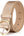 Round Belt Women's PU Leather with Pin Buckle