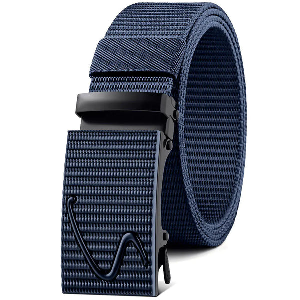Men's Nylon Automatic Buckle Canvas Belt - New Trend
