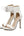 Snake Print Strappy High Heel Sandals