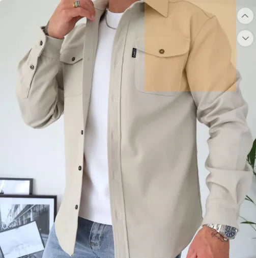 Men's Brushed Casual Shirt