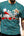 Christmas Print Casual Men's Polyester T-Shirt