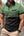 Men's Casual Polo Shirt with Pocket and Striped Design