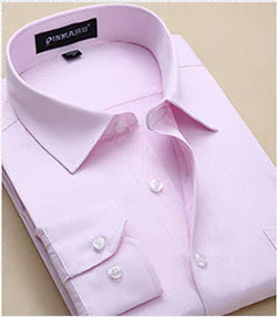 Custom Men's Dress Shirts with Logo Embroidery