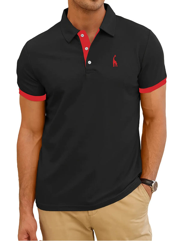 3D Printed Hawaiian Polo Shirt for Men (Short Sleeve)