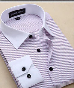 Custom Men's Dress Shirts with Logo Embroidery