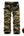 Men's Camouflage Cargo Pants with Fleece Lining