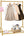 Becomrock Baby Clothes Organizer Kids Dress Up Storage Rack Small Clothes Rack with Metal Storage Shelf Kids Closet Organizers and Storage Baby Closet (Gold)