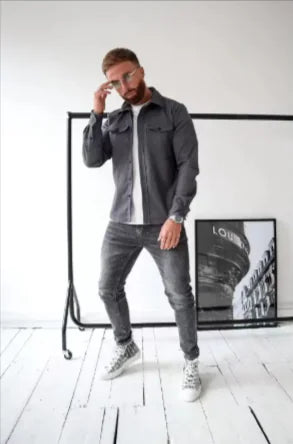 Men's Brushed Casual Shirt