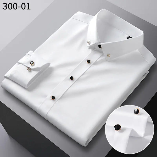 2024 Men's Stretch Comfortable Dress Shirt (Korean Style)