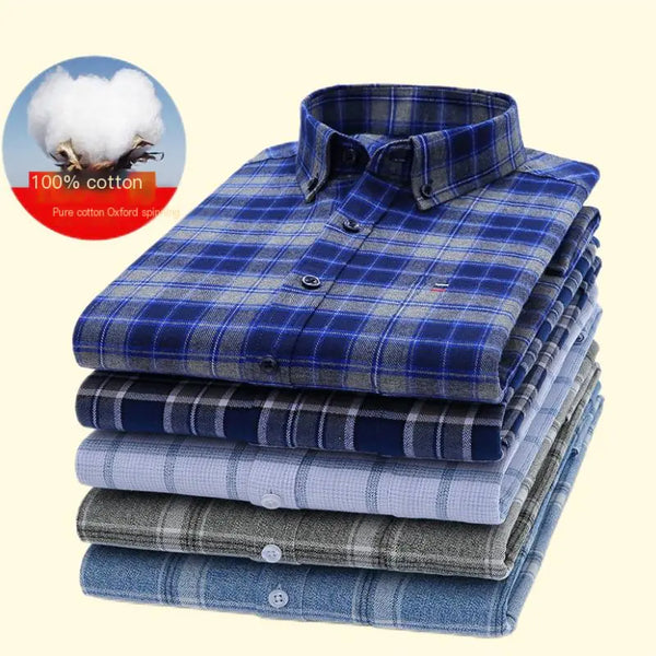 Casual Style Cotton Men's Shirt for Daily Wear