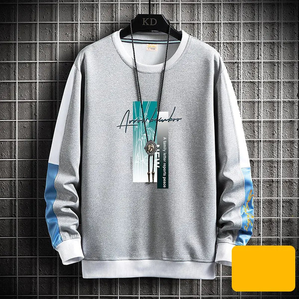 Men's Casual Autumn Winter Hoodie Long Sleeve T-Shirt