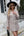 Plaid Print Lapel Suit Dress for Women