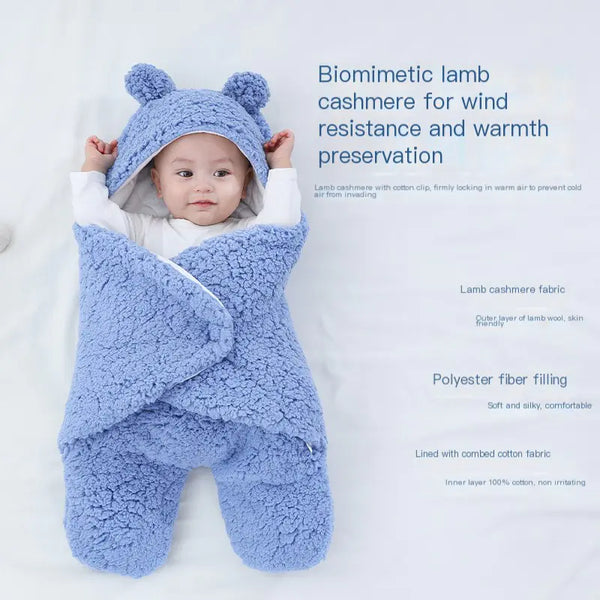 Big Baby Swaddling Clothes to Prevent Startle Reflex