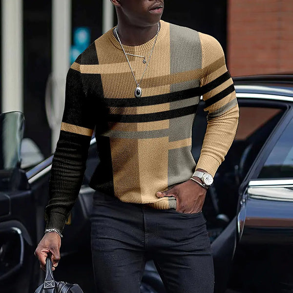 Digital Printed Round Neck Casual Sports T-shirt