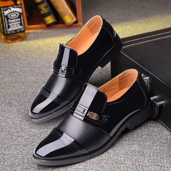 Men's Formal Cutout Leather Business Shoes