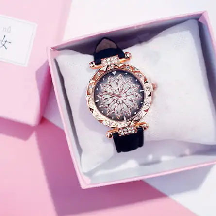 Fashionable Waterproof Full Diamond Women's Watch
